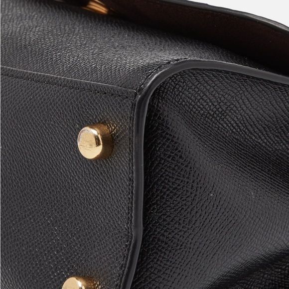 Coach leather Black Crossbody Bag